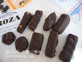 ローザ洋菓子店のミックスチョコレート