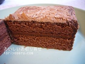 デメルのシュバルツクーヘン（チョコケーキ）