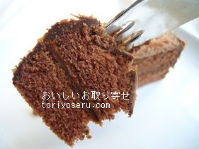 デメルのシュバルツクーヘン（チョコケーキ）