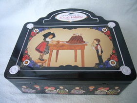 フランス・ハンシのクッキー缶