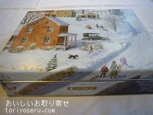 銀座ウエストのクリスマス缶2016