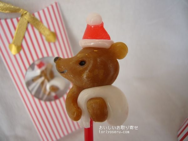 kayaの飴細工（ねこ、うさぎ、くま、クリスマス）