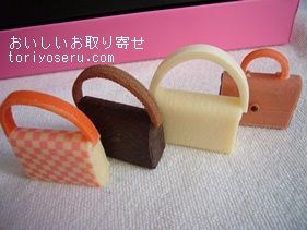 マキィズの神戸ファッションチョコレート（かばんチョコ）