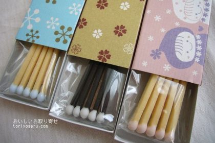 菓音のマッチ棒クッキー3種