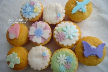 petitbisouプティビズのカップケーキ