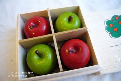 木箱サイズは、9.5cm×9.5cm×深さ5cm。