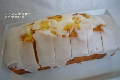 北海道oncafeのレモンバターケーキ