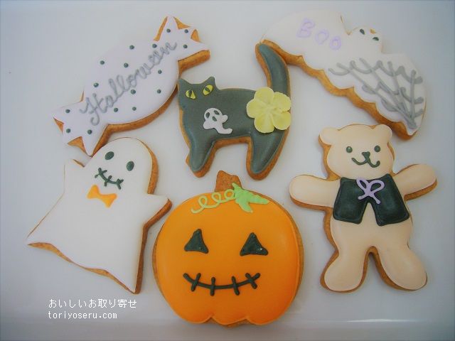 サリーズカップケーキのハロウィンクッキー