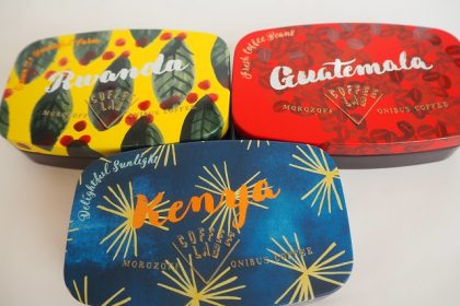 コーヒーラボ、モロゾフ×オニバスコーヒー缶