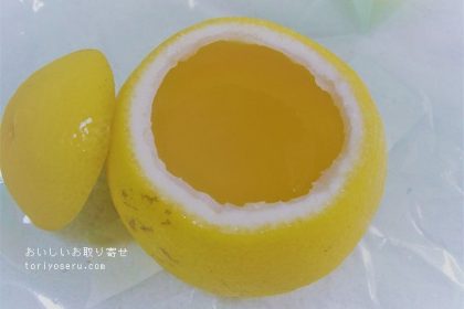 京都・笹屋昌園の小夏ちゃんゼリー