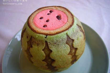 ら・それいゆのスイカのバウムクーヘン
