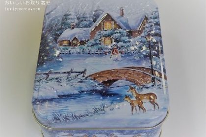 泉屋東京の三越限定クリスマス缶入りクッキー