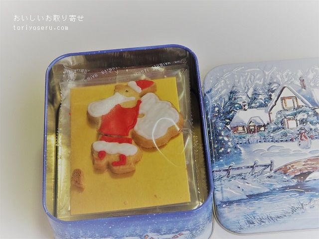 泉屋東京の三越限定クリスマス缶入りクッキー