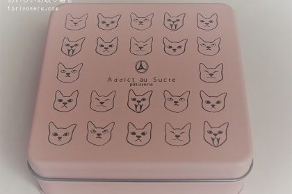 アディクト オ シュクルのレ シャ サンヴァランタン缶