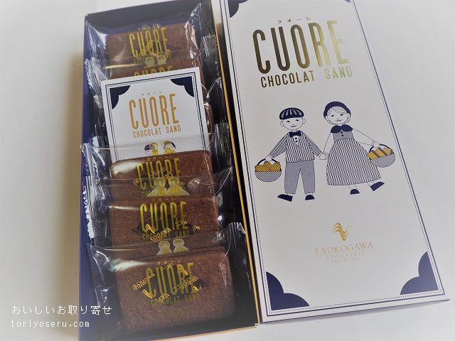 CUOREクオーレのチョコレートサンド