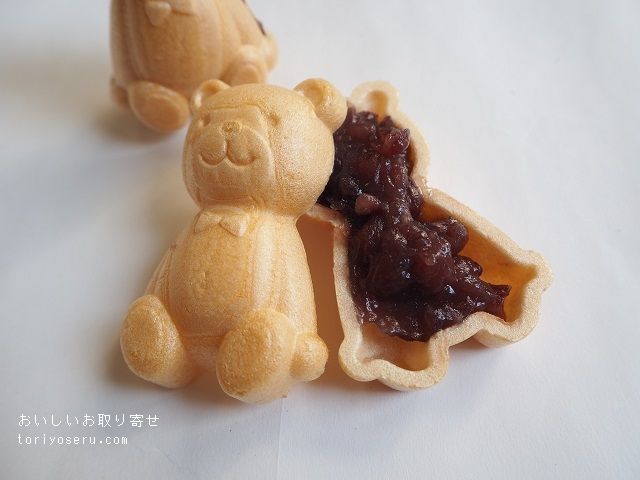 ふる川製菓のクマの手作りもなか