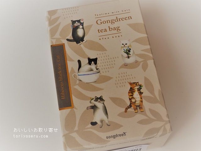 Gongdreen tea bagのねこのティーバッグ