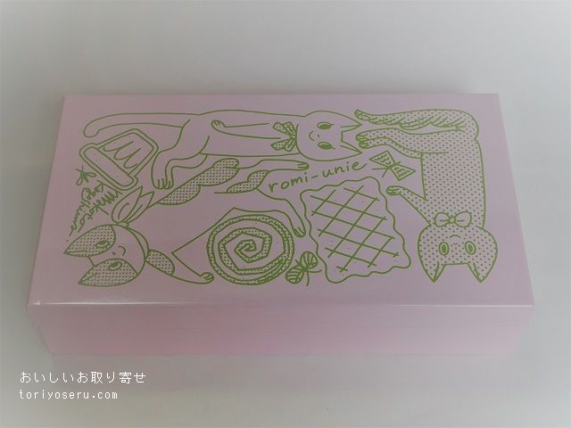 ロミユニの15周年記念缶ボワット プチシャ