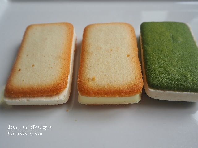 菓匠みとわのみとわ（夏季限定のレモンと抹茶）