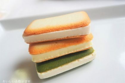 菓匠みとわのみとわ（夏季限定のレモンと抹茶）