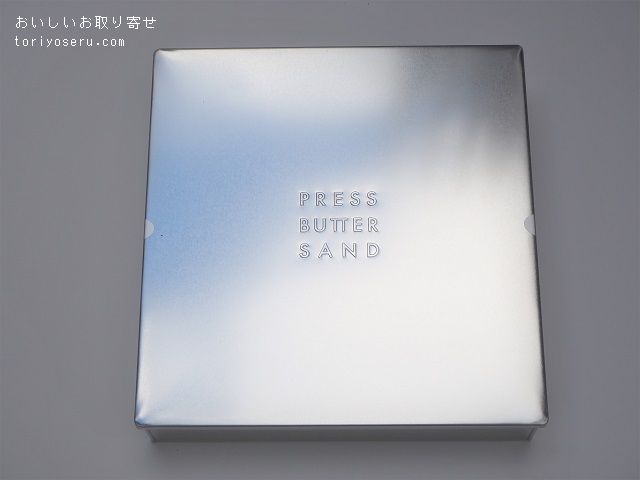 バターサンド専門店ＰＲＥＳＳ　ＢＵＴＴＥＲ　ＳＡＮＤ缶