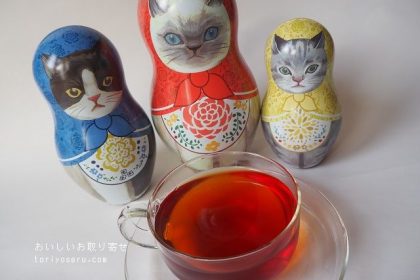 アフタヌーンティのマトリョーシカ缶紅茶