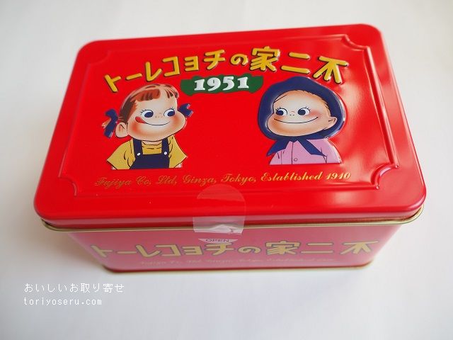 西洋菓子舗不二家・不二家の70周年記念缶