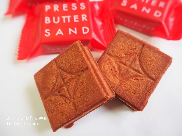 バターサンド専門店BUTTER PRESS SANDのバターサンド（あまおう苺）