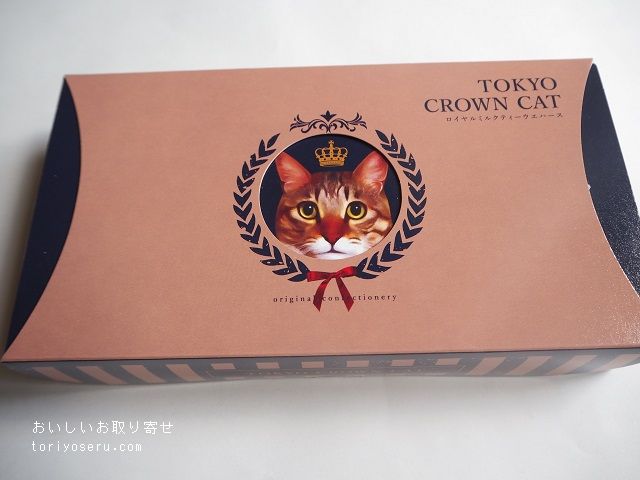 TOKYO CROWN CATのロイヤルミルクティウエハース＆キャンディ缶