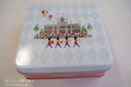 広島アンデルセンのクッキー缶リュッケ