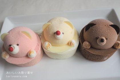 パティスリーヤナギムラのくまのロールケーキ