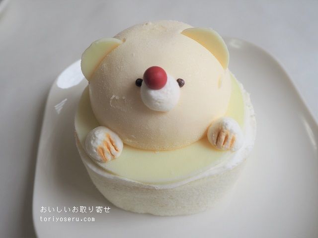 パティスリーヤナギムラのくまのロールケーキ