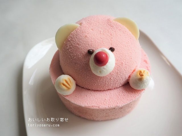 パティスリーヤナギムラのくまのロールケーキ