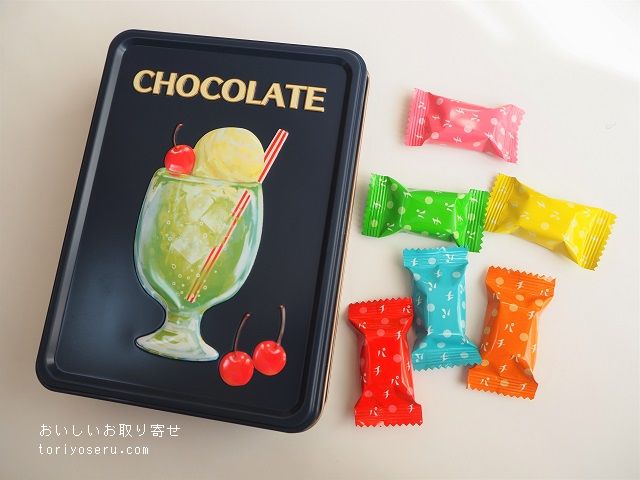 キャンディ チョコレート はじける