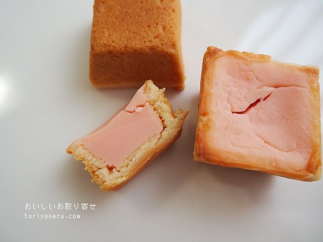 資生堂パーラーの桜のチーズケーキ