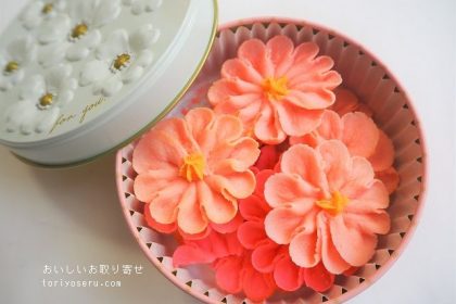 フラワーピクニックカフェのお花のぼうろ