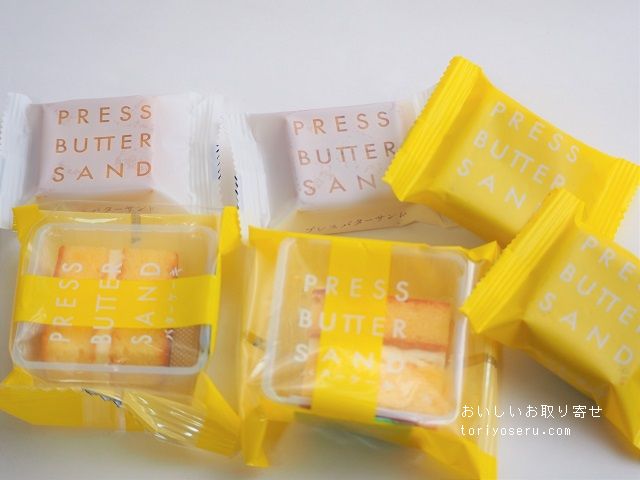 PRESS BUTTER SANDのバターケーキ詰め合わせ