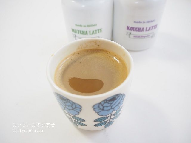 斐川茶園の出雲茶ラテ3本セット