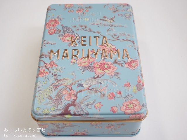 KEITA MARUYAMAのクッキー缶（Oriental flower）