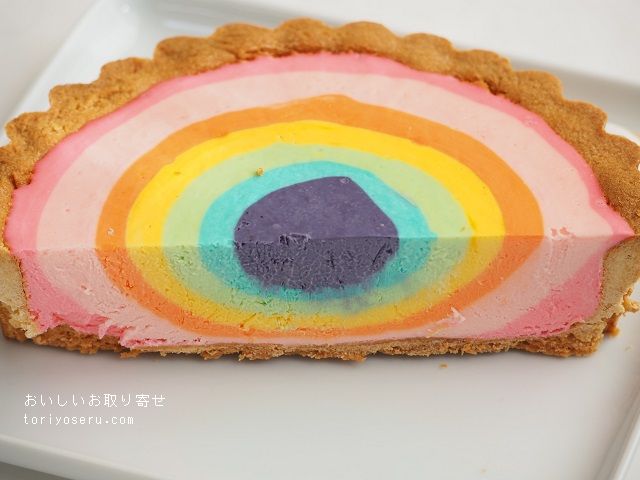 JINJURのレインボーチーズケーキ