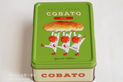 コバトパン工場のクリスマスクッキー缶