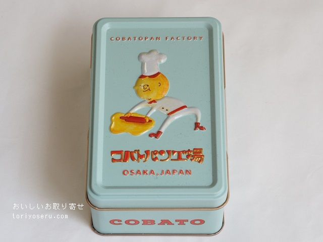 コバトパン工場のレトロ缶（いちご）