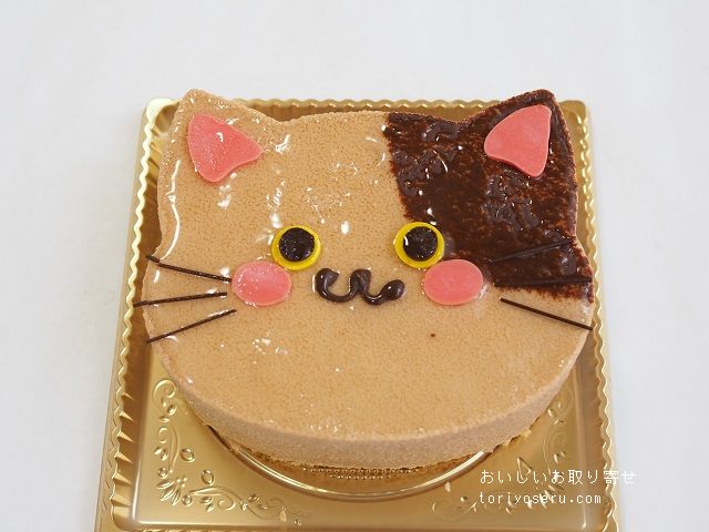 パティフリーウフのねこのケーキ