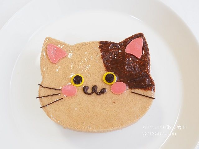 パティフリーウフのねこのケーキ