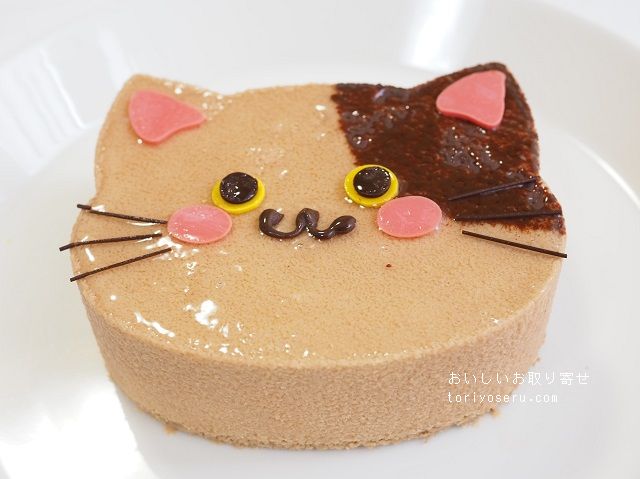 パティフリーウフのねこのケーキ