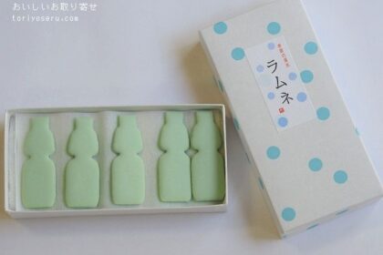 五郎丸屋の季節の薄氷（ラムネ）
