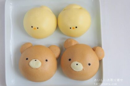 F.B CREATEのくまチョコマン、ひよこまん