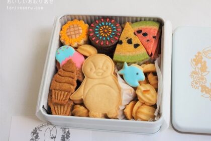 お菓子屋miaのクッキー缶（2022夏）