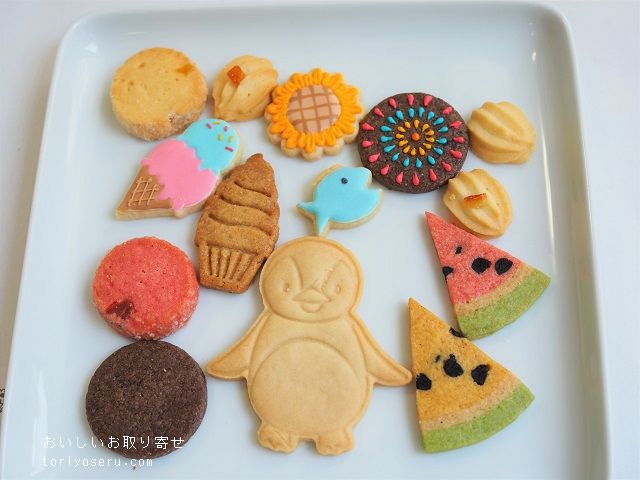 お菓子屋miaのクッキー缶（2022夏）