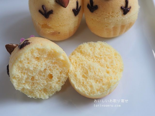 chiffon cake Romiのかわいい ぴよちゃんシフォン(プレーン)